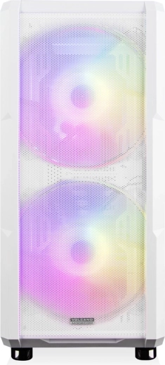 Maximale airflow met mesh‑front en gigantische 200mm ARGB‑ventilatoren
