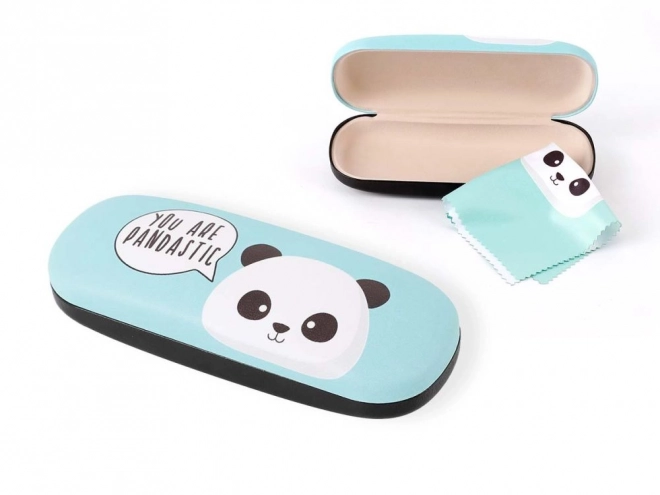 Brillenhoesje met panda