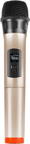 Draadloze dynamische microfoon PULUZ 3,5 mm goud