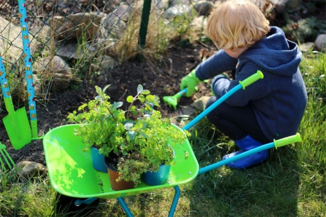 Small Foot Grote Tuinset met Kruiwagen