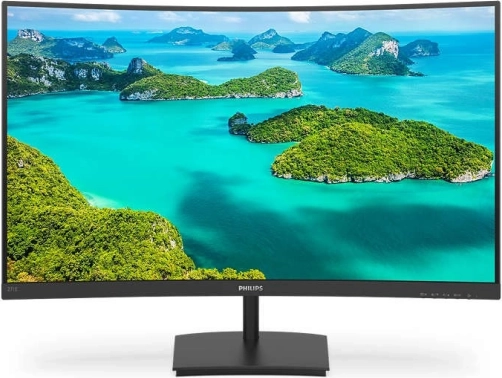 Philips 27" gebogen VA-monitor met HDMI en FreeSync