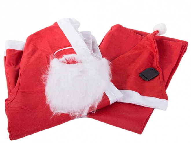Kerstman kostuum voor jongens met muts en baard