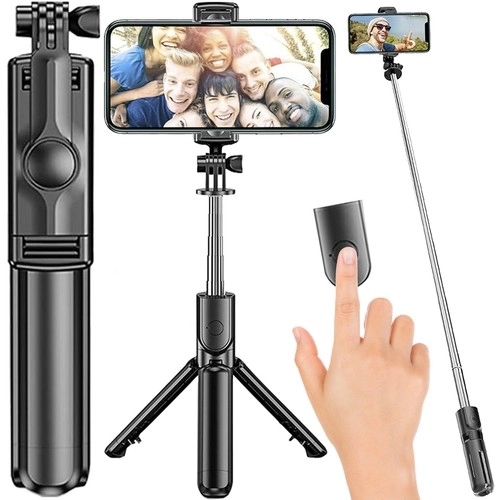 Izoxis selfie stick en statief met Bluetooth afstandsbediening