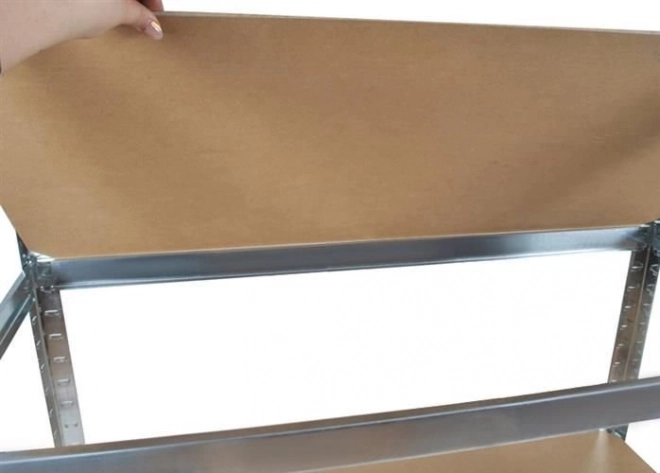 Metalen stellingkast met 4 planken 150x75x30 cm