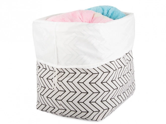 Grote opvouwbare wasmand met slot