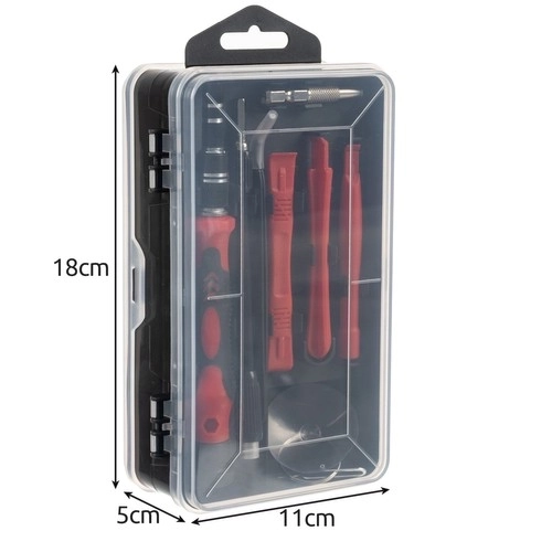 Gereedschapsset voor fijne mechanica 110 stuks