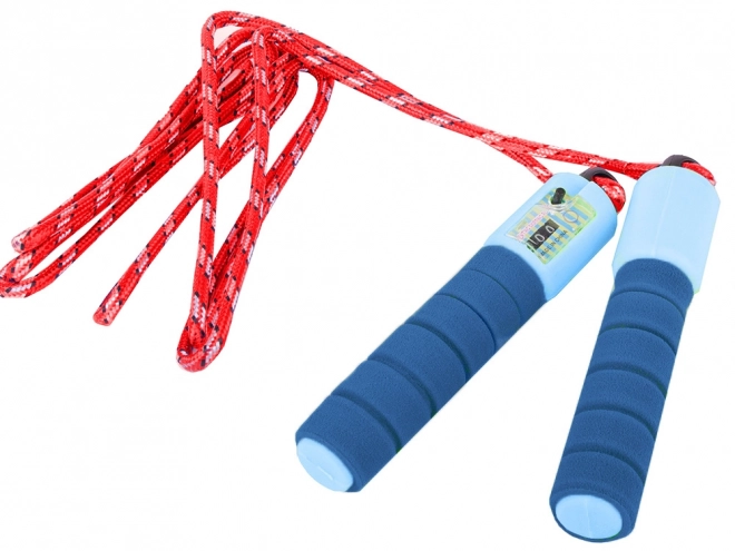 Verstelbaar springtouw met teller voor fitness