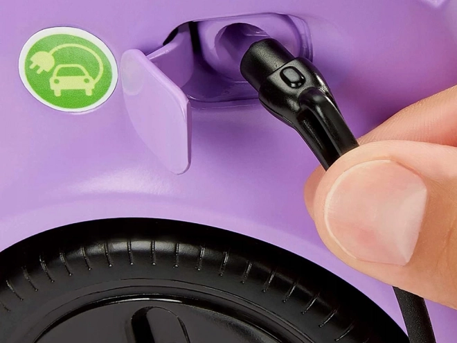 Auto Cabrio voor Barbie met elektronische laadstation