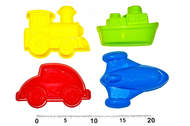 Zandvormpjes - set van 4 stuks