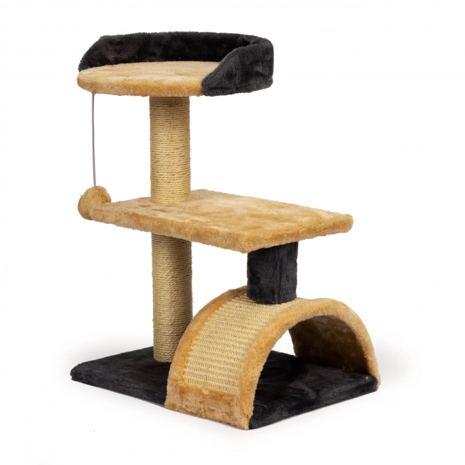 Kattenkrabpaal stapelbed boom hangspeeltje