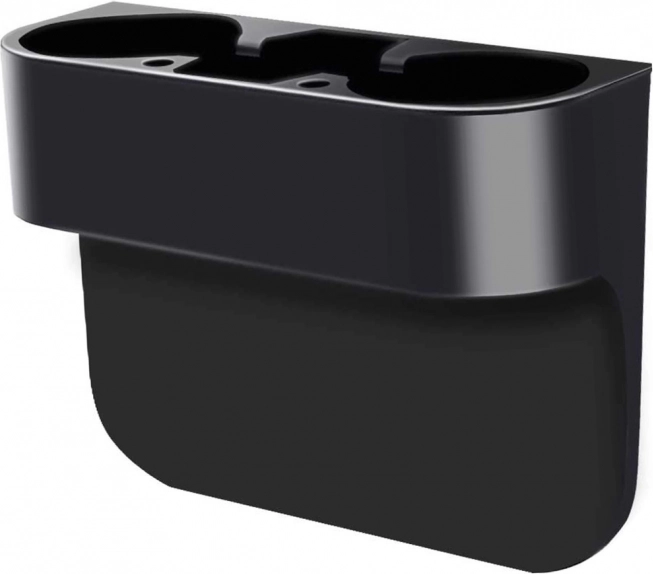 Universele auto-organizer met dubbele bekerhouder en telefoonvak 5-in-1