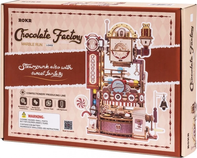 RoboTime 3D puzzel knikkerbaan Chocoladefabriek