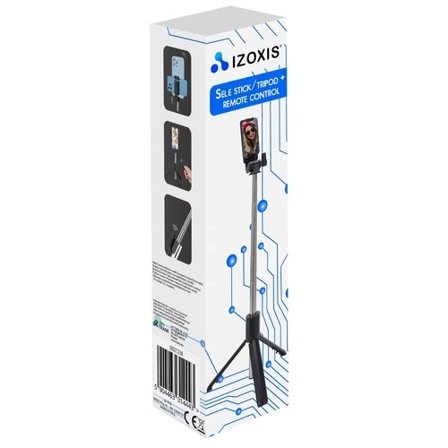 Izoxis selfie stick en statief met Bluetooth afstandsbediening