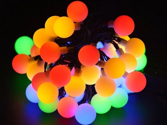 Solare meerkleurige tuinslinger met LED