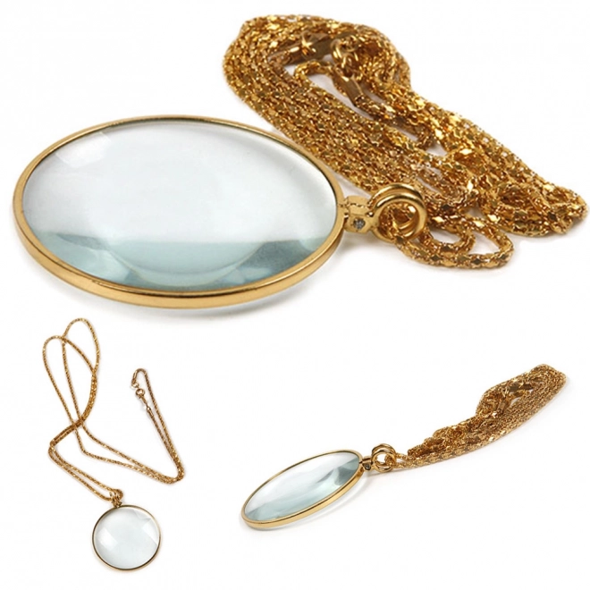 LEESGLAS GOUDEN KETTING 5x ELEGANT