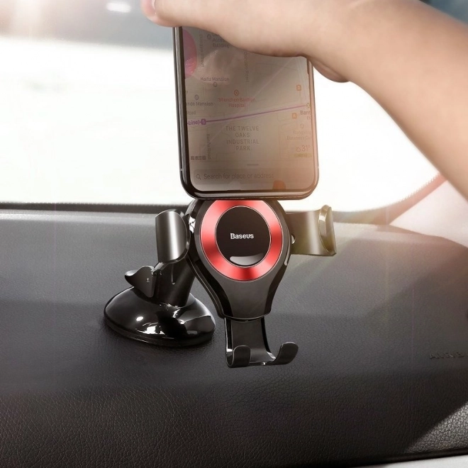Telefoonhouder voor in de auto Baseus Osculum rood