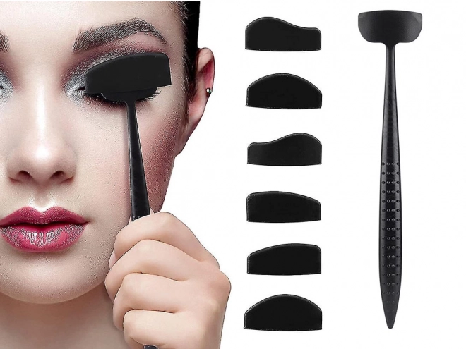 Set siliconen sjablonen voor eyeliner