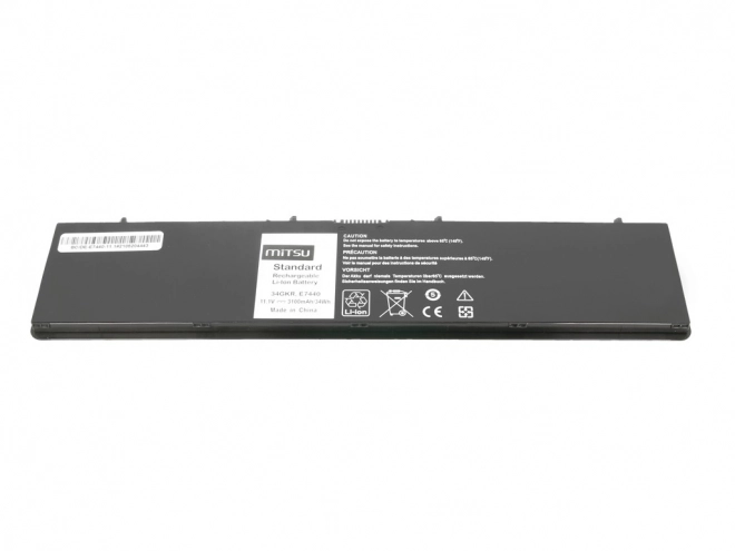 Batterij voor Dell E7440 3100mAh(34Wh) 11,1-10,8V
