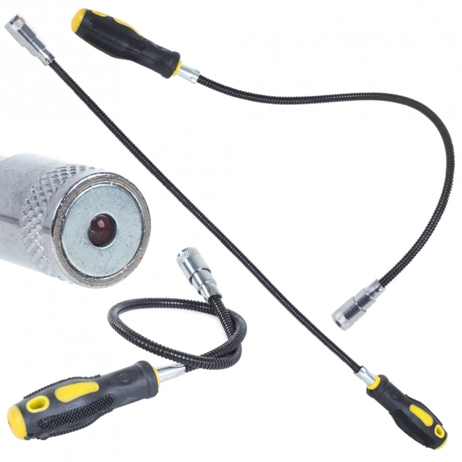 Flexibele magnetische grijper met LED-zaklamp