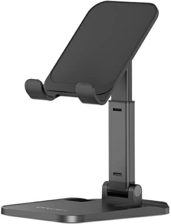 Bureaustandaard AWEI X11 voor tablet en smartphone, zwart