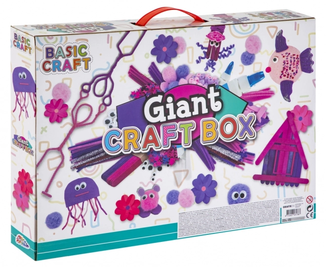 Basic Craft grote creatieve box roze