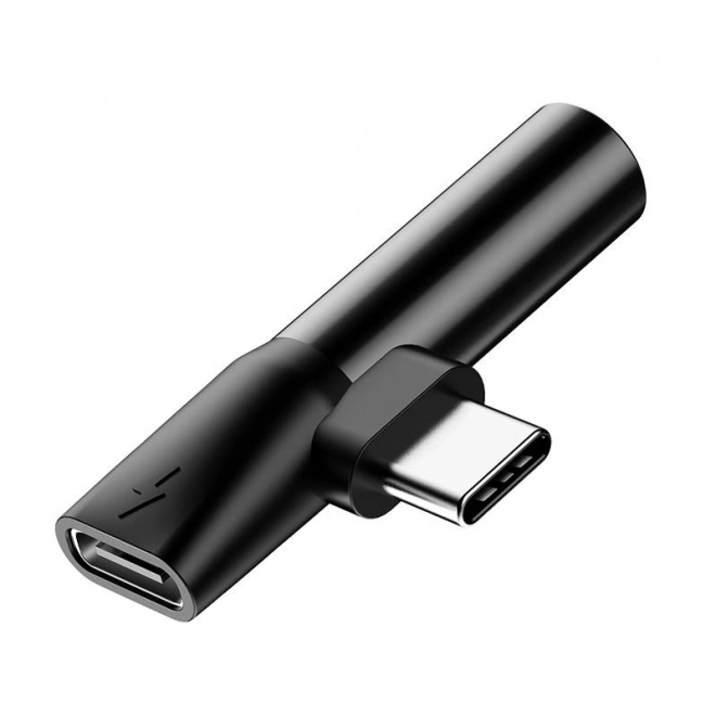 Audio-adapter USB-C naar mini-jack 3,5 mm USB-C (zwart)
