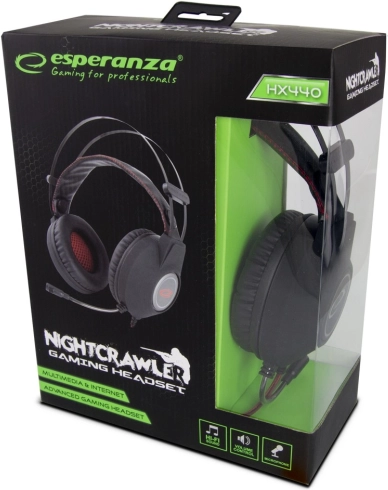 Gamingheadset met microfoon Nightcrawler