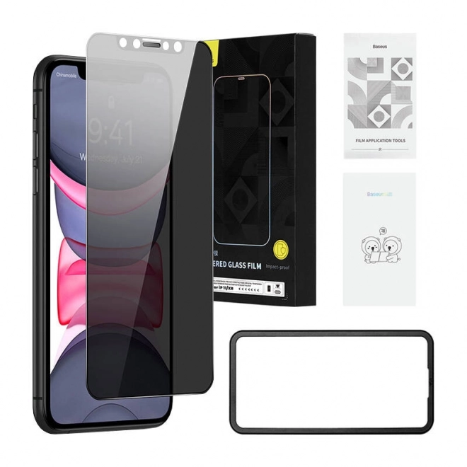 Gehard glas Baseus 0,3 mm voor iPhone 11/XR