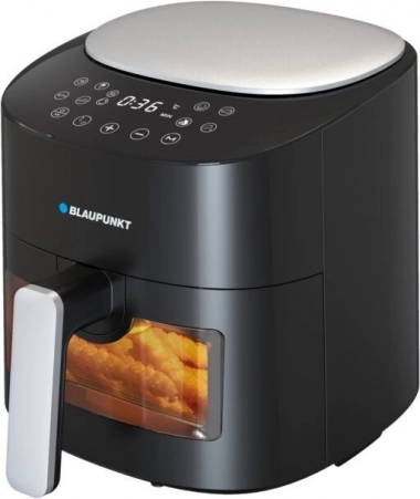 Heteluchtfriteuse BLAUPUNKT 3,7 l met kijkvenster en temperatuurregeling
