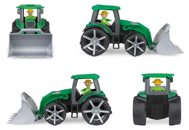 Auto Truxx 2 tractor met liggende plastic 32cm met figuur 24m+