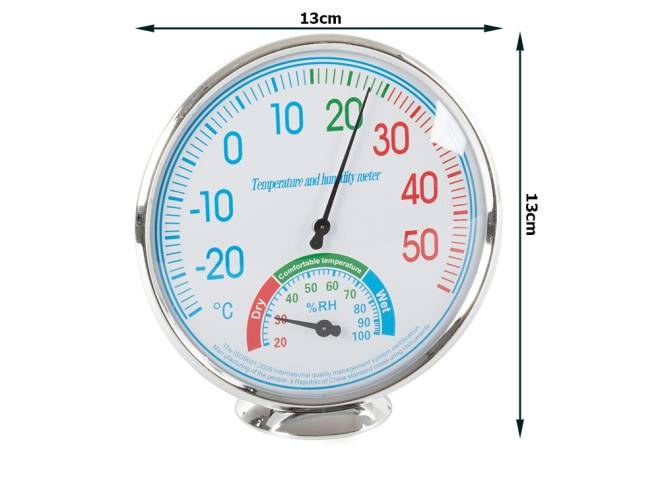 Nauwkeurige meting van temperatuur en vochtigheid