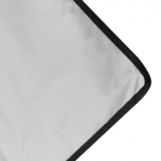Strandmat met rugleuning Strandstoeltje inklapbaar grijs