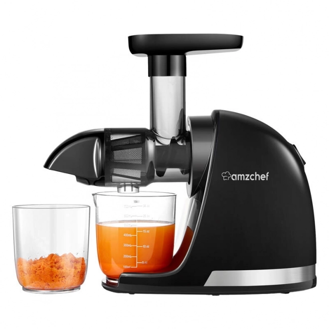 Langzame sapcentrifuge AMZCHEF zwart