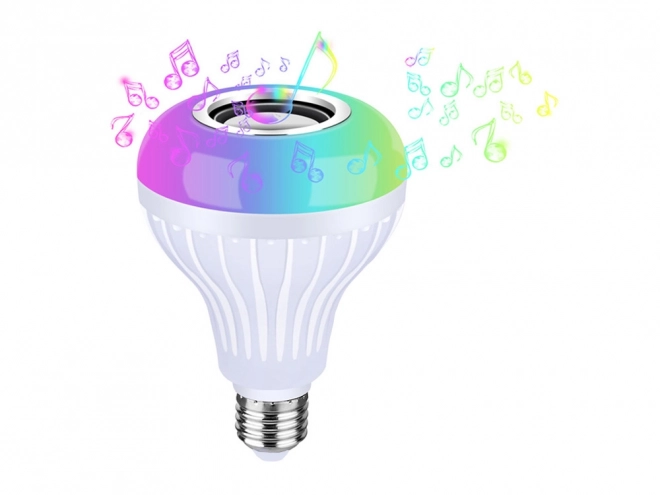 Kleurige LED-lamp met luidspreker en afstandsbediening