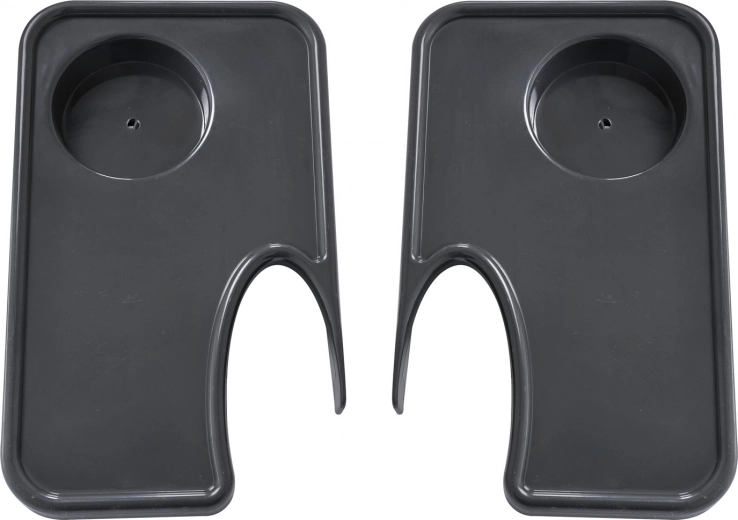 Stabiel aflegvlak met bekerhouder