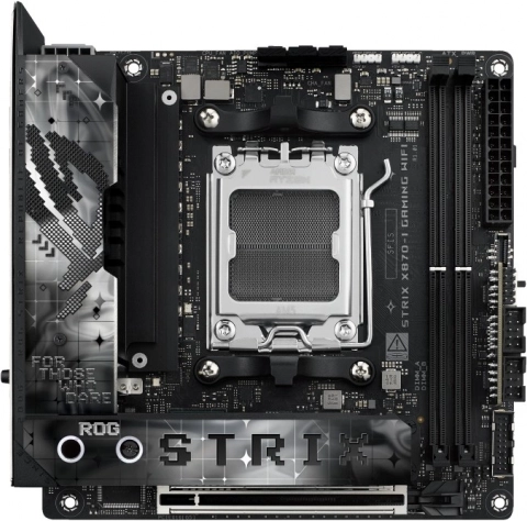 Moederbord ROG Strix X870‑I Gaming WiFi (AM5, DDR5, USB4/USB‑C, HDMI)