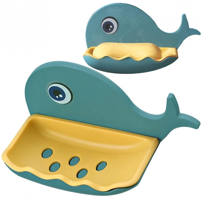 Zeepbakje Walvis met afvoer