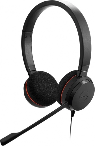 Jabra Evolve 20 stereo headset met USB‑A/USB‑C (MS)