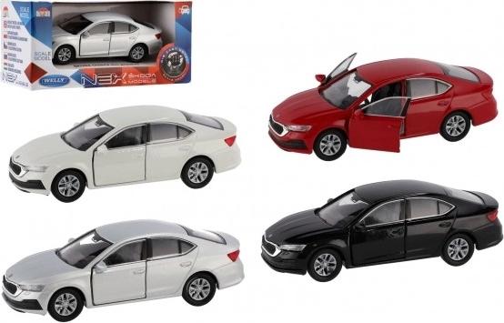Metalen automodel Škoda 1:34