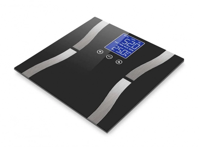 Analytische 180kg glazen badkamerweegschaal met LCD-display