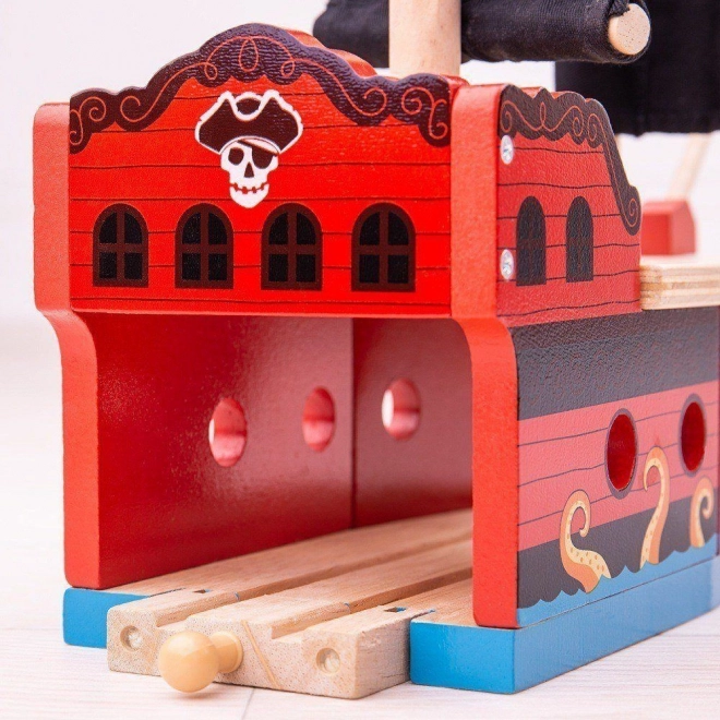 Piraten Galjoen Bigjigs Rail