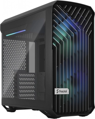 Fractal Torrent Compact RGB Black TG Light Tint computerbehuizing