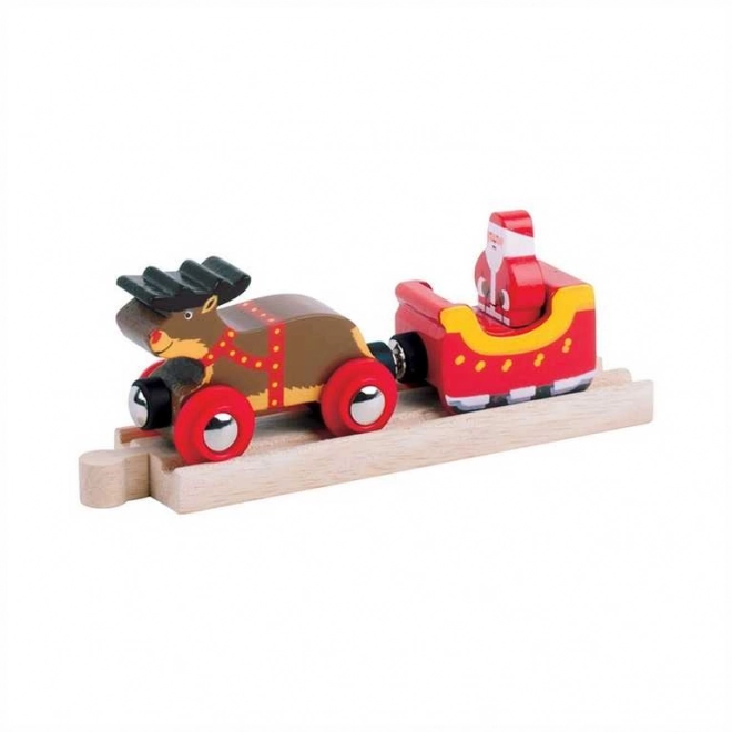 Bigjigs Rail Santa's koppeling + spoor