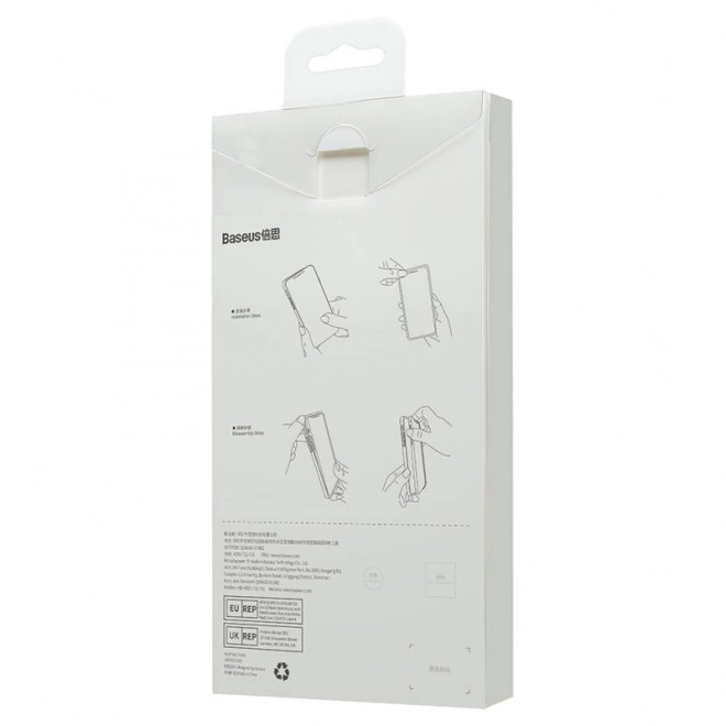 Baseus Crystal transparante magnetische hoes en gehard glas voor iPhone 14 Pro Max