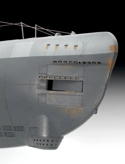 Plastic model Duitse onderzeeër TYPE XXI 1/144