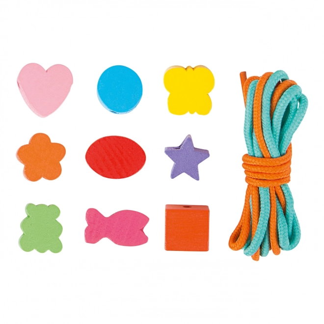 Houten rijgkralen Small Foot