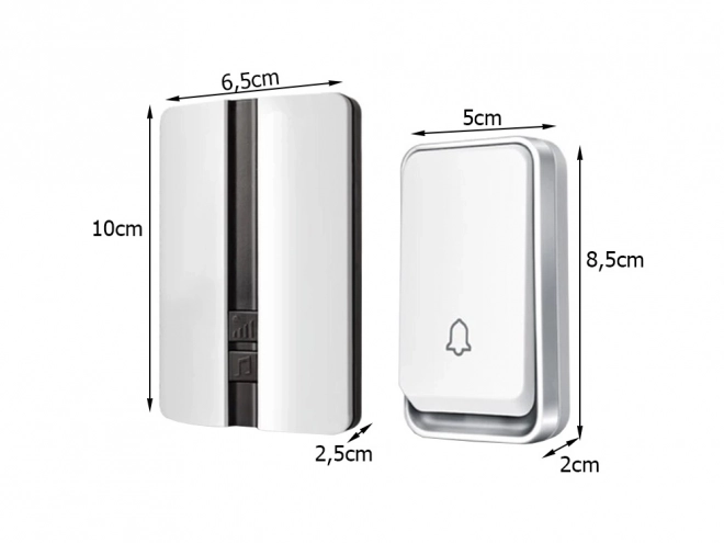 Draadloze deurbel zonder batterij IP44