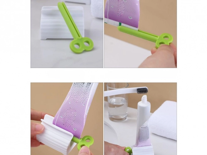 Tube-uitknijper voor crèmes en tandpasta