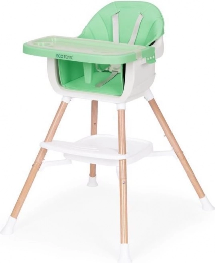 2-in-1: hoge stoel en reiszitje