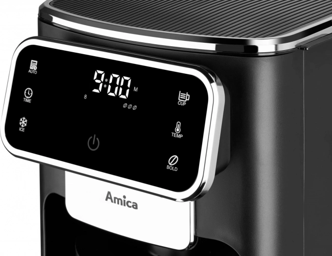 Touchpaneel en duidelijke LED‑iconen